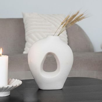 White Ceramic Vase