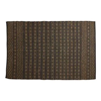 Farah Black and Natural Rug - 240cm x 160cm