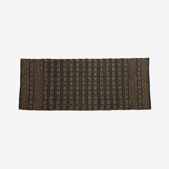 Farah Black and Natural Rug - 250cm x 200cm