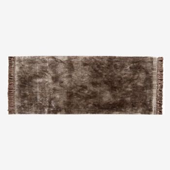Noble Warm Grey Hand Tufted Rug - 200cm x 75cm