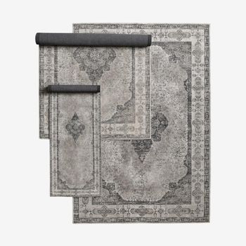 Venus Woven Dusty Grey Rug - 290cm x 200cm