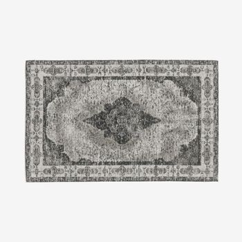 Set of 2 Venus Woven Dusty Grey Rug - 90cm x 60cm