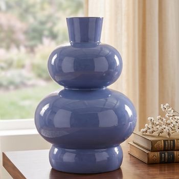 Moisa Vase Very Peri Metal