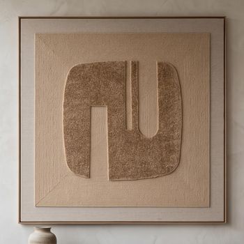 Seda Square Wall Art Gold