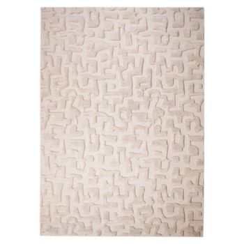 La Gomera Carpet Beige Fabric Rug - 200cm x 300cm