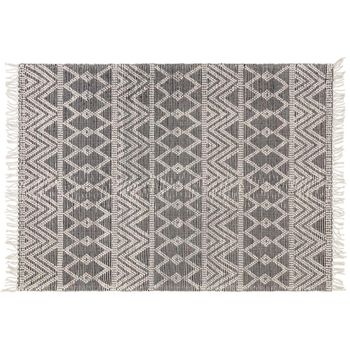 Asra Black Rug - Sizes Available