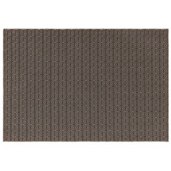 Global Black Mosaic Rug - Sizes Available