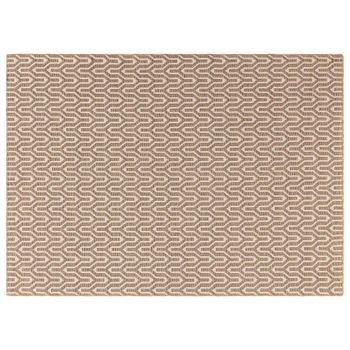 Global Cream Lattice Rug - Sizes Available