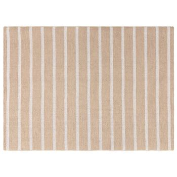 Global Cream Stripe Rug - Sizes Available