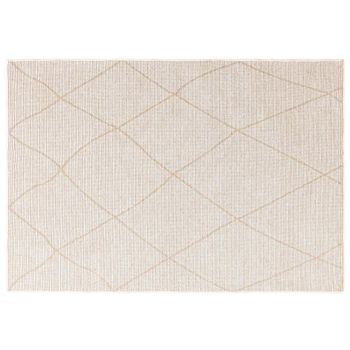 Mulberry Cream White Rug - Sizes Available