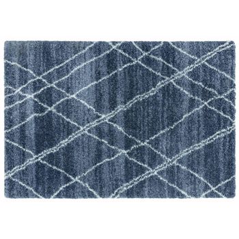 Alto Blue and Cream AL01 Rug - Sizes Available