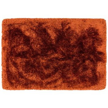 Plush Rust Orange Rug - Sizes Available