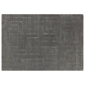 Maze Charcoal Rug - Sizes Available