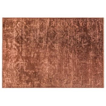 Zehraya Rust Brown ZE05 Rug - 160cm x 230cm