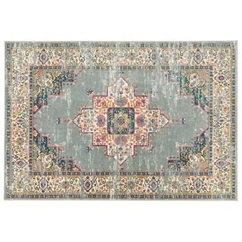 Colt Medallion Grey CL02 Rug - 160cm x 230cm