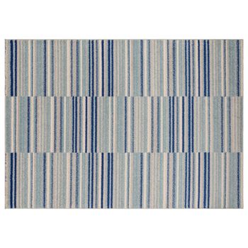 Muse Blue Stripe MU05 Rug - Sizes Available