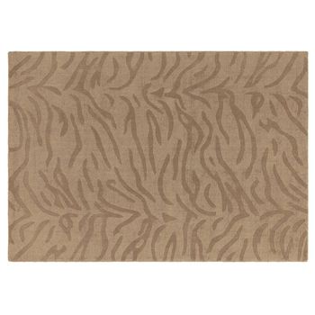Tigra Mocha Brown Rug - Sizes Available