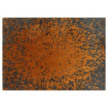Wilder Splash Spice Orange Rug - Sizes Available