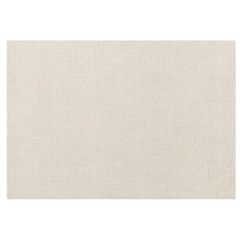 Zennith Grid Cream Rug - Sizes Available