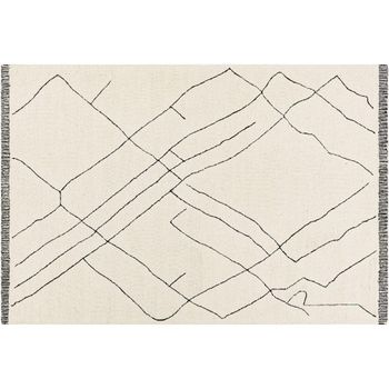 Arsenal Cream Global Hand Tufted Wool ARL2304 Rug - Sizes Available