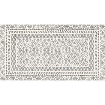 Bahar Geometric Global Grey BHR2321 Rug - Sizes Available