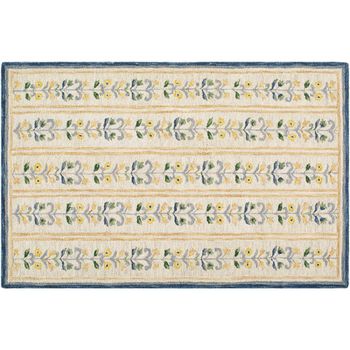 Fairfax Global Beige Wool FFX2305 Rug - Sizes Available