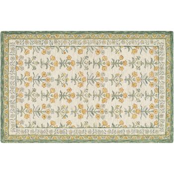 Fairfax Global Yellow Wool FFX2303 Rug - Sizes Available