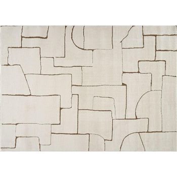 Freud Brown High Pile FEU2330 Rug - Sizes Available