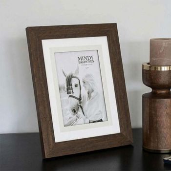 Set of 4 Aria Brown Photo 5 x 7inch Frame