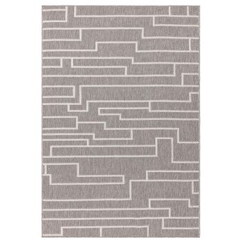Camber Track Grey Rug - 80cm x 150cm