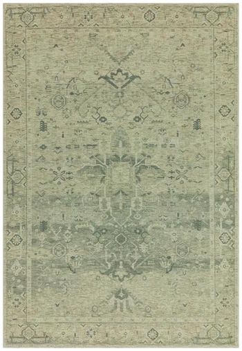 Classic Heritage Kaya Vida KY04 Green Rug - 120cm x 170cm
