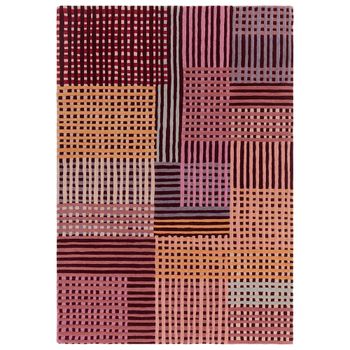 Aspect Red Rug - Sizes Available