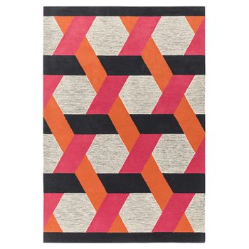 Camden Orange Rug - Sizes Available