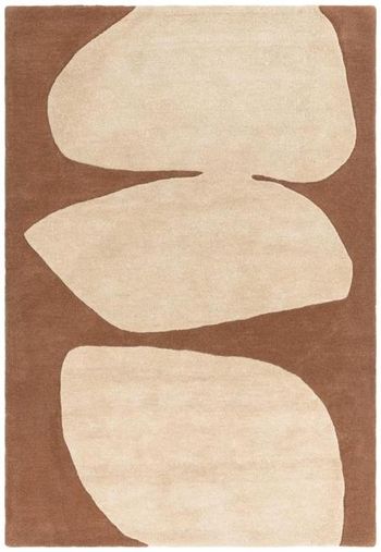 Canvas Collage 05 Orange Rug - Sizes Available
