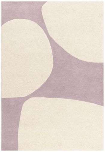 Canvas Pebble 02 Purple Rug - 120cm x 170cm