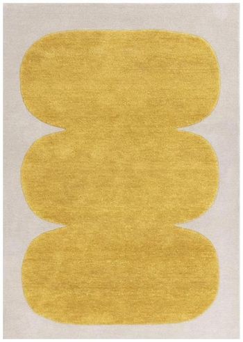 Canvas Sculpt 04 Yellow Rug - Sizes Available