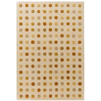 Dotty Gold Rug - Sizes Available