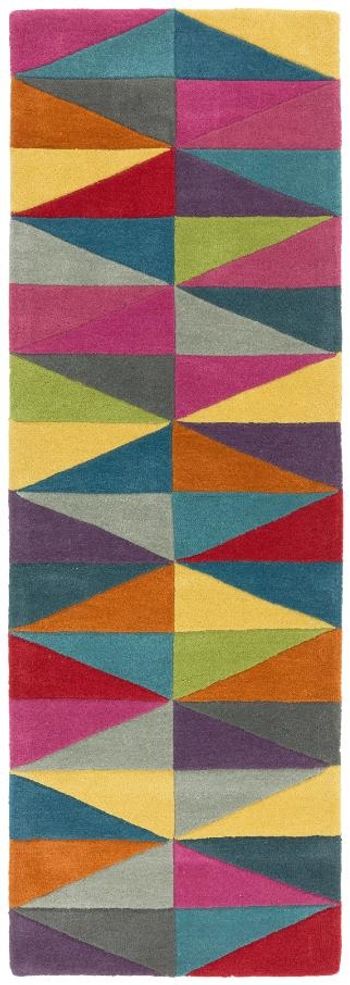Funk Triangles 08 Multi Colour Sky Runner - 70cm x 200cm