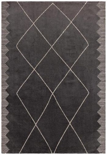 Mason Diamond Black Rug - 200cm x 290cm