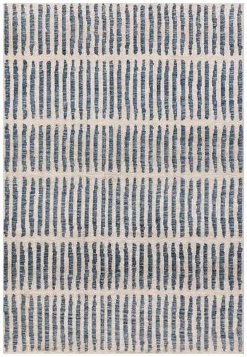 Mason Grid Blue Rug - Sizes Available