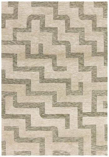 Mason Maze Green Rug - Sizes Available