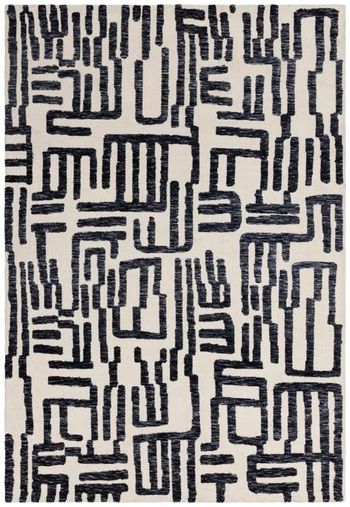 Mason Script Blue Rug - Sizes Available