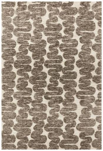 Mason Wave Brown Rug - Sizes Available