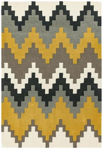 Matrix Cuzzo 69 Mustard Rug - Sizes Available
