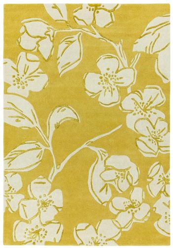 Matrix Devore 15 Yellow Rug - Sizes Available