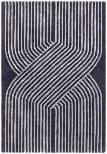 Matrix Solstice 97 Navy Rug - Sizes Available