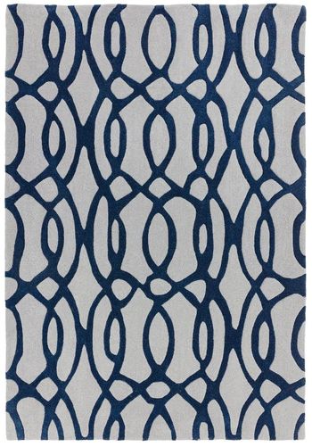 Matrix Wire 36 Blue Rug - Sizes Available