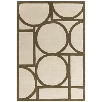 Metro Khaki Rug - Sizes Available
