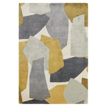 Romy Element Ochre Rug - Sizes Available