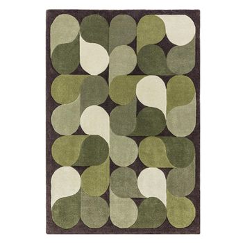 Romy Jive Green Rug - Sizes Available